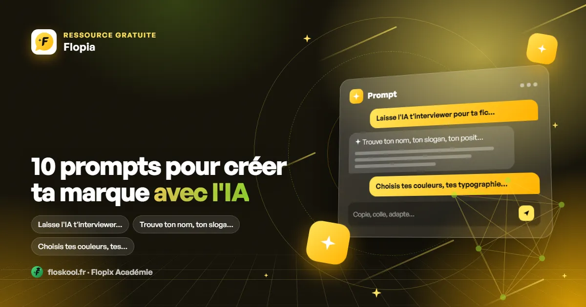 10 prompts pour créer ta marque avec l'IA