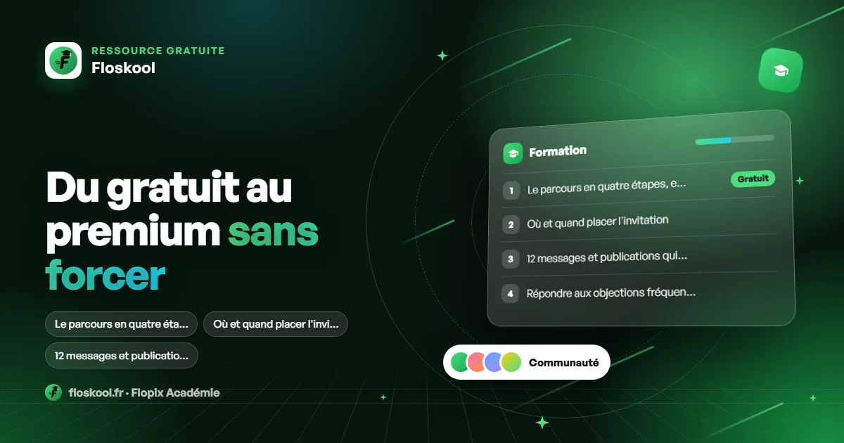 Du gratuit au premium sans forcer
