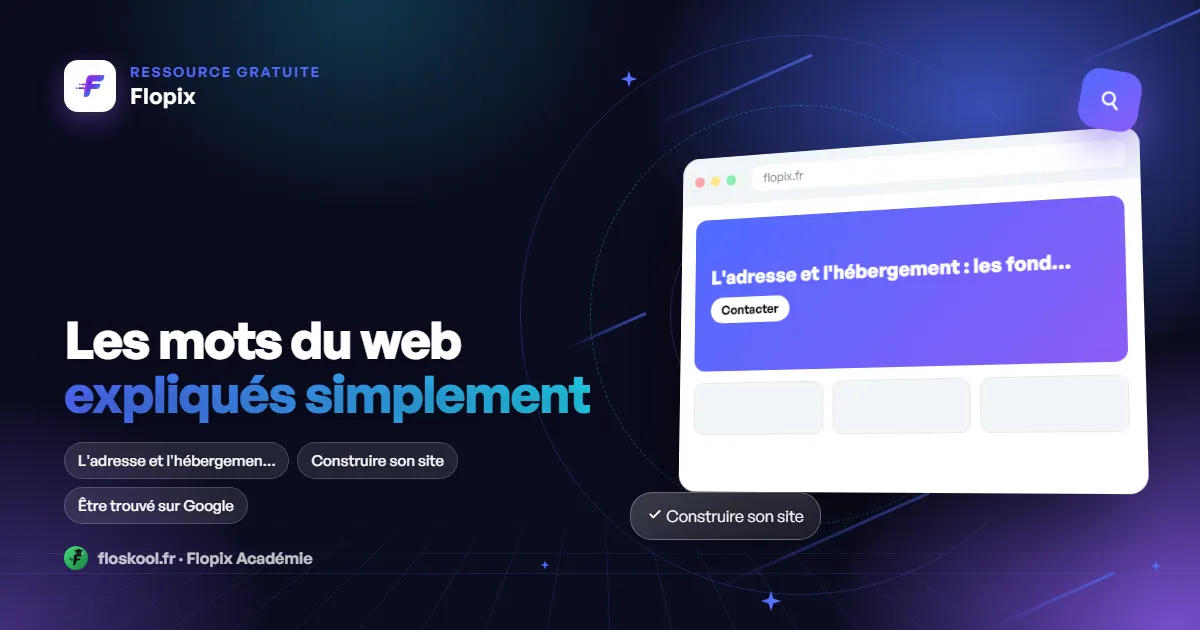 Les mots du web expliqués simplement