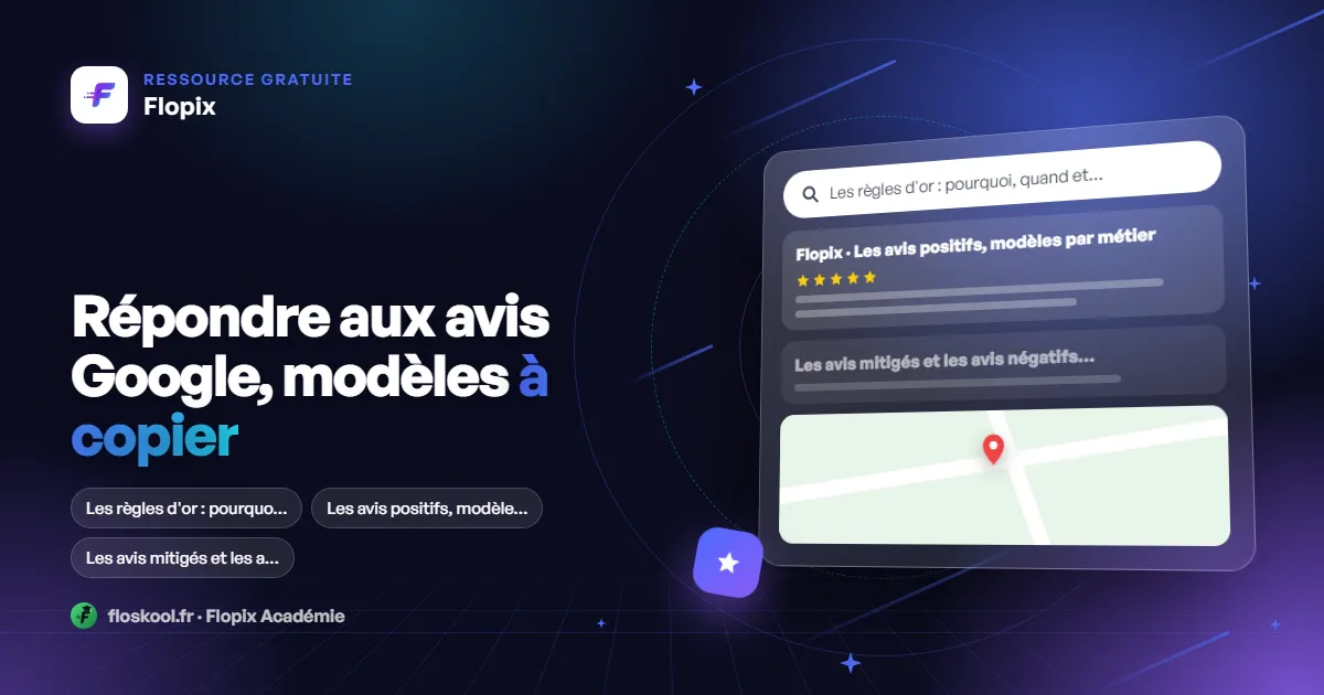 Répondre aux avis Google, modèles à copier